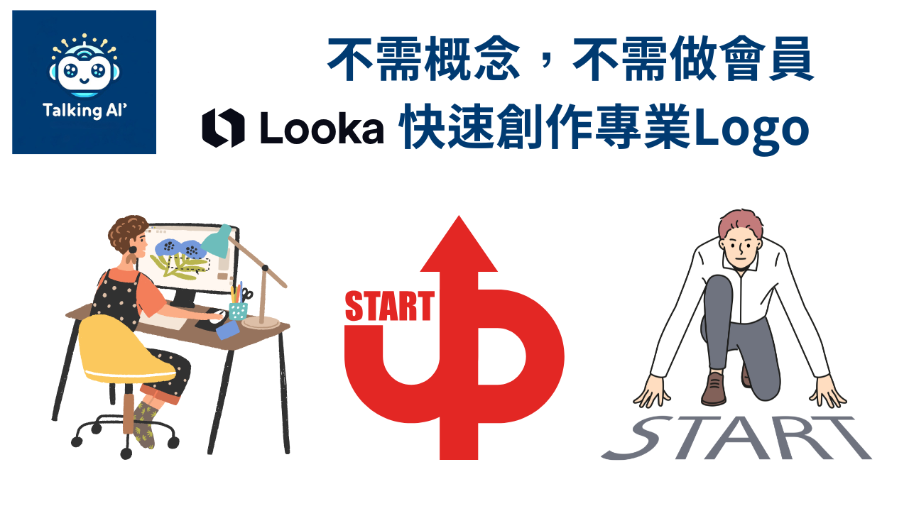 創業零預算的救星！用Looka AI秒做專業Logo！